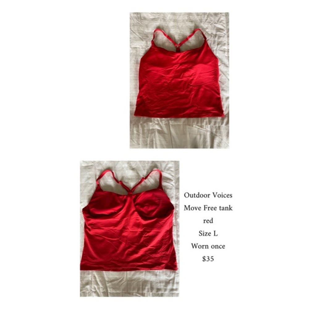 Outdoor Voices crop workout top